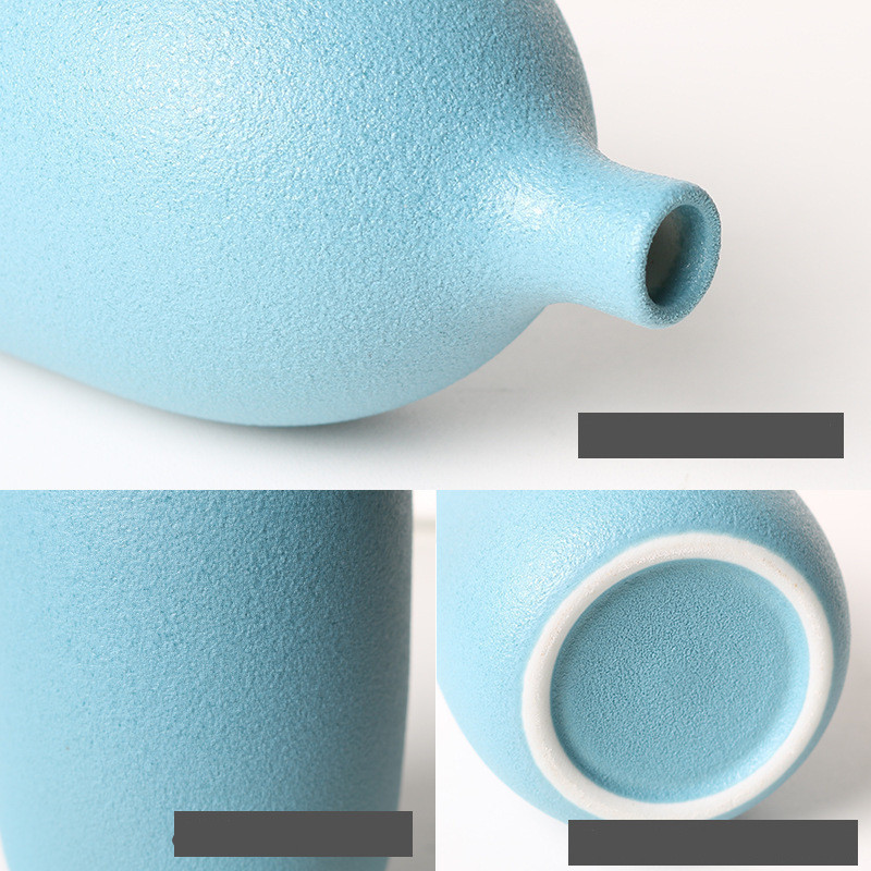 Handmade Porcelain Flower Vase for Modern Home Decor - Image 2