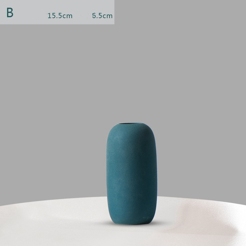 Handmade Porcelain Flower Vase for Modern Home Decor - Image 3