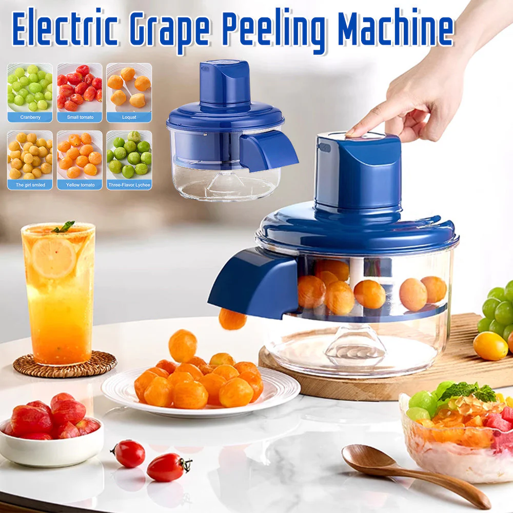 Rechargeable Electric Grape Peeler for Quick and Easy Fruit Peeling - Image 5